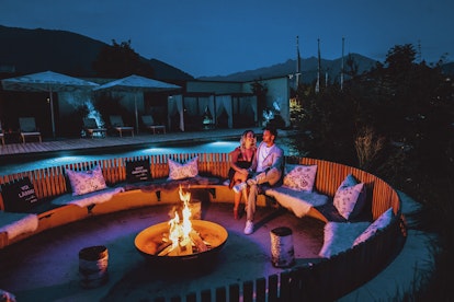 Gemütliches Beisammensein im Sportresort Alpenblick